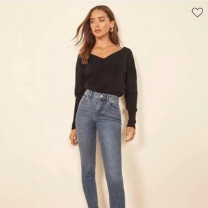 Reformation High And Skinny Jean In Barbados